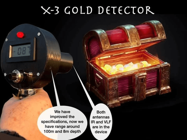 X3 Long Rang Gold Detector