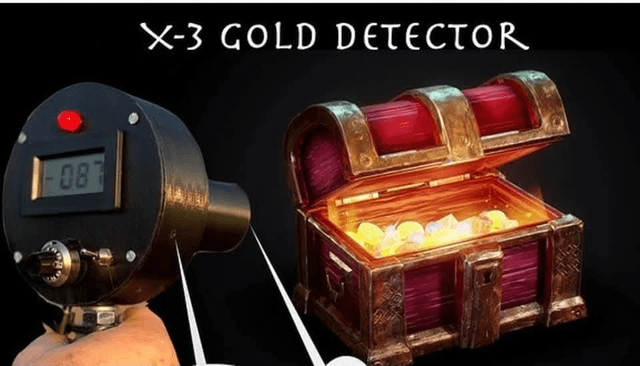 X3 Long Rang Gold Detector