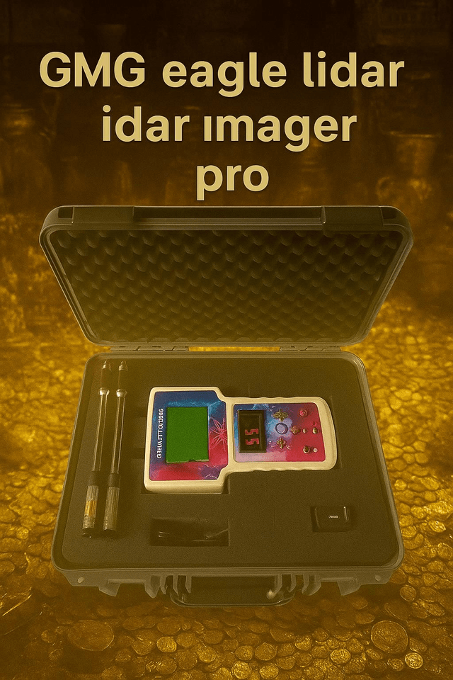 GMG Eagle Lidar Imager Pro – 3D Gold & Treasure Detector