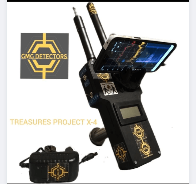 TREASURES PROJECT X-4 Golddetektor
