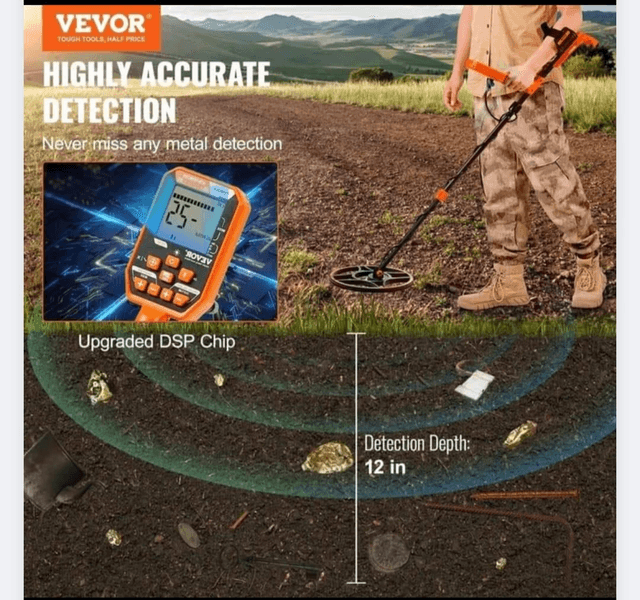 Vevor Metalldetektor