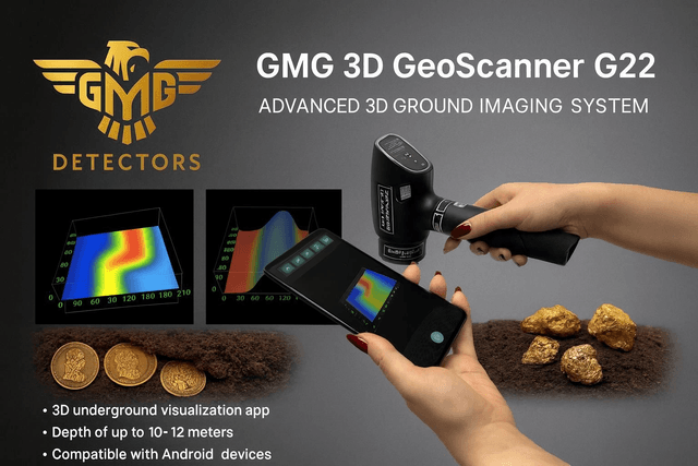 GMG 3D GeoScanner G22

Advanced 3D Ground Imaging System for Metal, Void & Treasure Detection