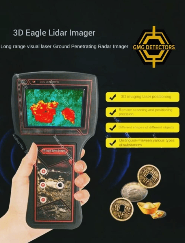 3D GOLD DETECTOR eagle Lider imager 2025
