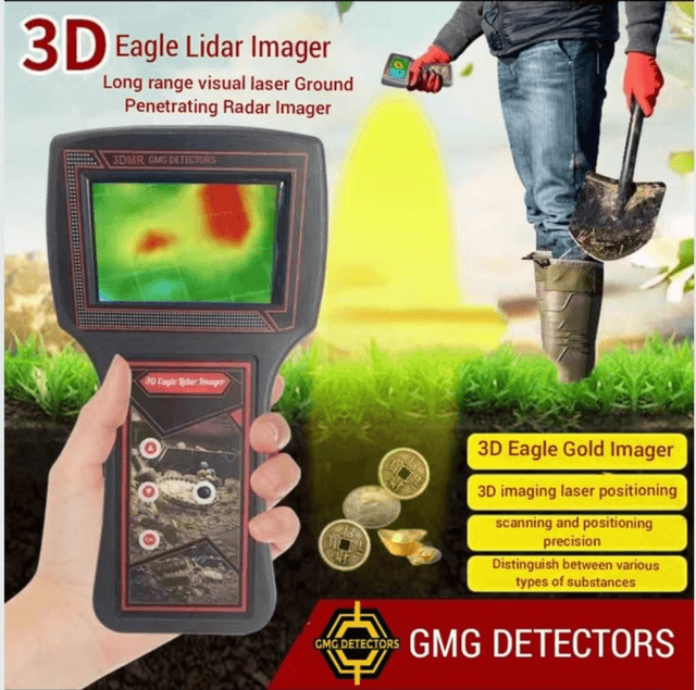 3D GOLD DETECTOR eagle Lider imager 2025