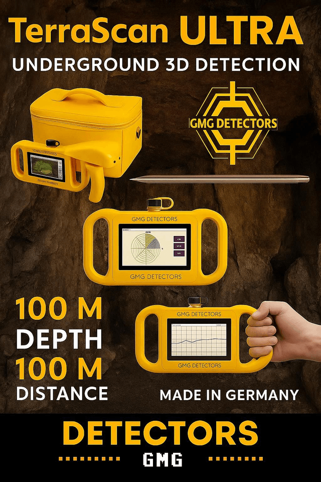 TERRA SCAN ULTRA – Dual Mode Detector for Deep Underground Exploration