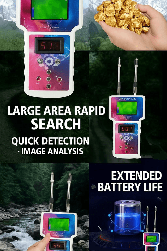 GMG Eagle Lidar Imager Pro – 3D Gold & Treasure Detector