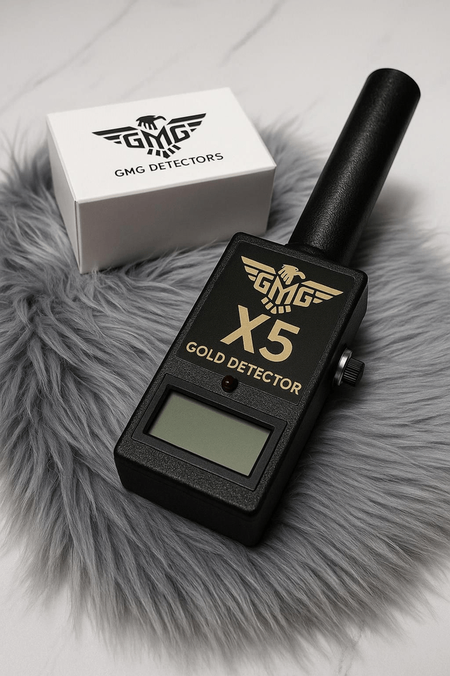 GMG X5 Gold and Silver Detector | Long Range VLF & IR Treasure Finder